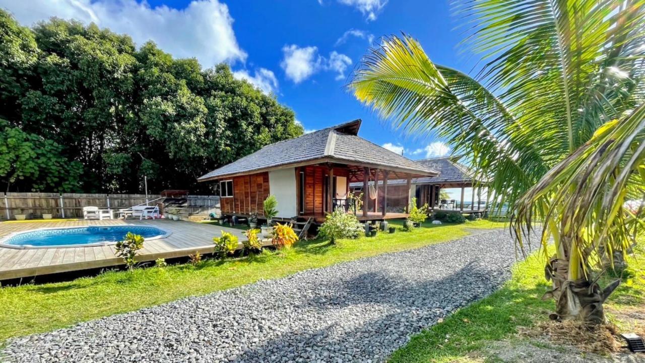 Raiatea - Bungalow Nautilus Lagoon Villa Uturoa Exteriör bild